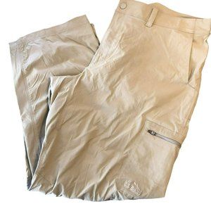 LL Bean No Fly Zone Insect Repellent Pants 40x29 Cargo Lightweight